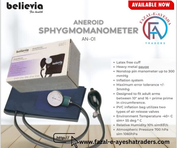 Believia Aneroid Sphygmomanometer(AN-01) - Image 2
