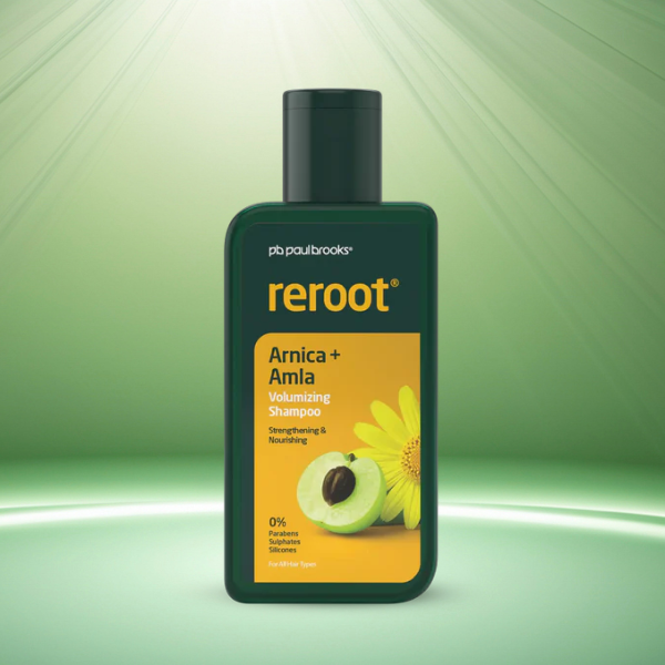 reroot® Arnica + Amla Volumizing Shampoo – Total Lift, Strength, and Nourishment - Image 2
