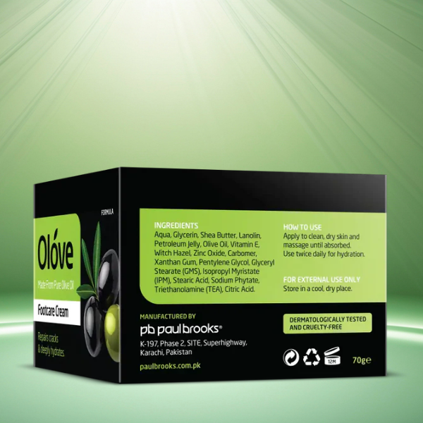 Olóve Footcare Cream – Deep Hydration for Smooth, Healthy Feet - Image 3
