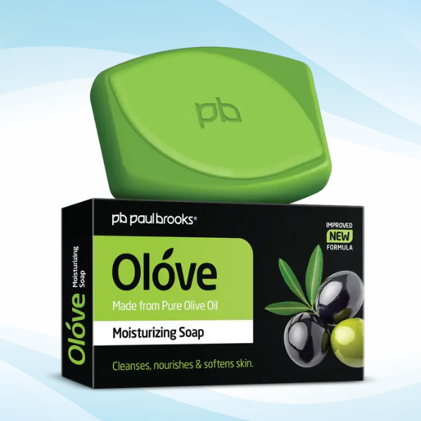 Olóve Moisturizing Soap – Made from Pure Olive Oil (100g)