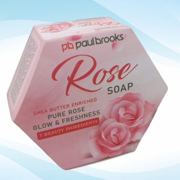 Rose Soap – Shea Butter Enriched with Pure Rose (100g)