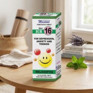 Masood HR 16 (Relaxofos) For The Relief of Symptoms Related to Depression Anxiety