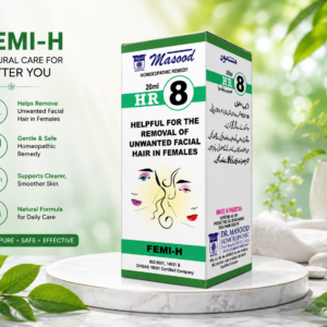 HR 8 – FEMI-H (HELPFUL FOR THE REMOVAL OF UNWANTED FACIAL HAIR IN FEMALES)