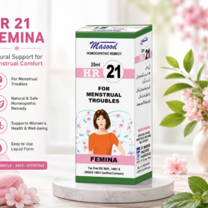 Masood HR 21 – FEMINA (supportive In Improving menstrual Troubles )