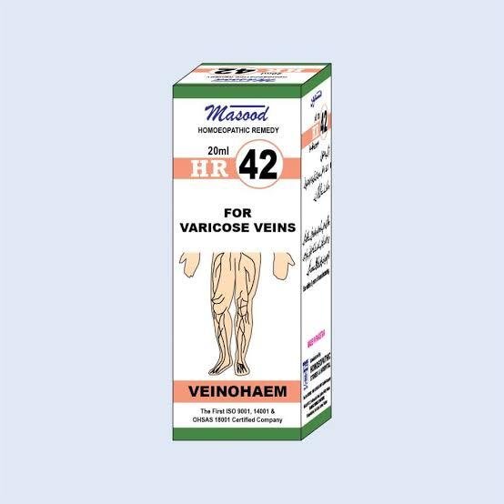 Masood HR 42 (Veinohaem) – For Varicose Veins (20ml)